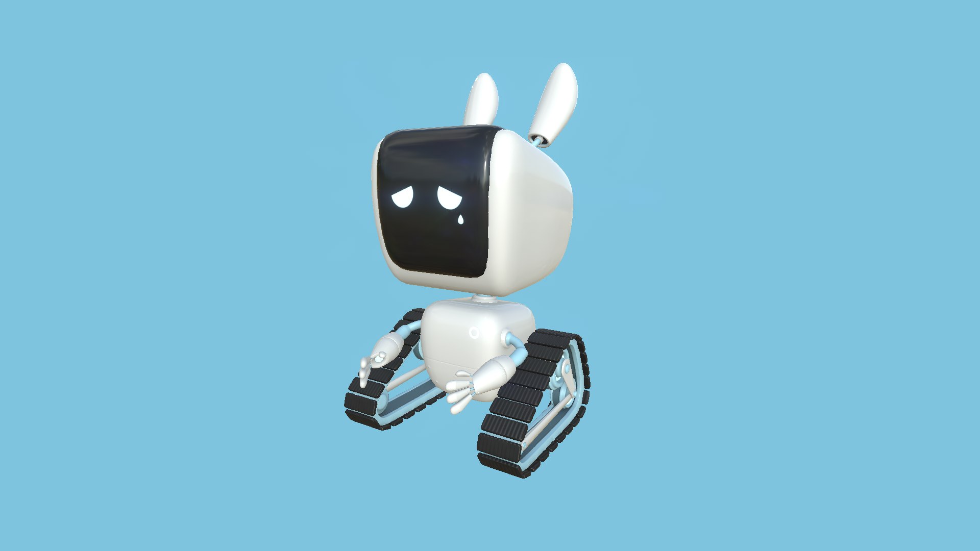 3D Cute Robot 01 - White Faces - Character Design Fashion model https://p.turbosquid.com/ts-thumb/7L/Fk6TxG/qX/r1r2/png/1628204163/1920x1080/fit_q87/7bc5bf6c95409015b5a86e43b9b3ceb37ef03997/r1r2.jpg