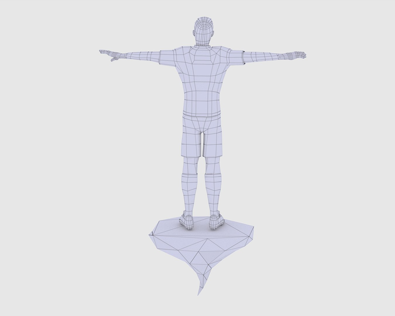Ready Football Soccer Player Model - TurboSquid 1204827
