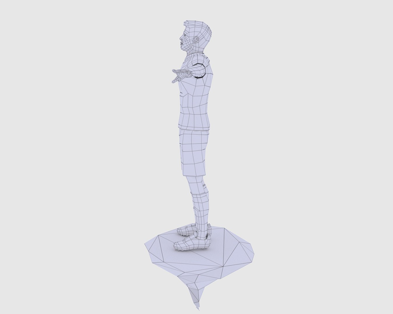 Ready Football Soccer Player Model - TurboSquid 1204827