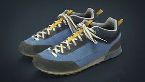 3D trekking sneakers model