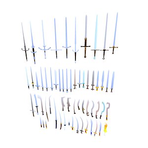 Swords Pack 3D model