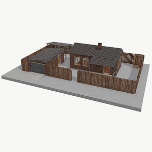 Brick House with Garage