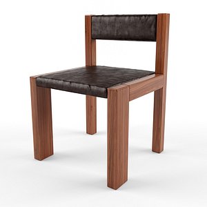 3D Glencoe dining chair model