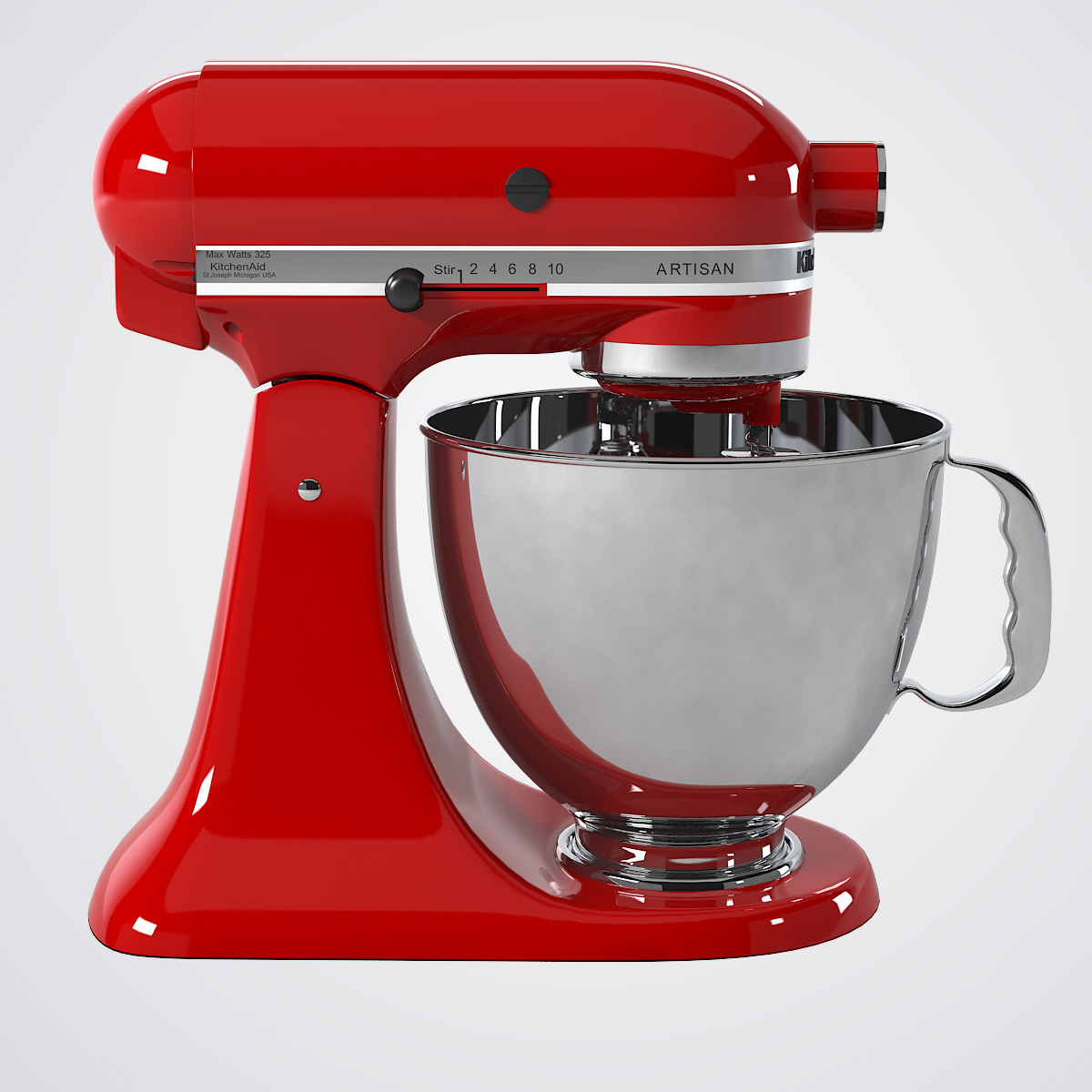 3d artisan stand mixer