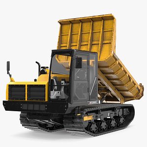 3D Morooka Dumper Dirty Rigged