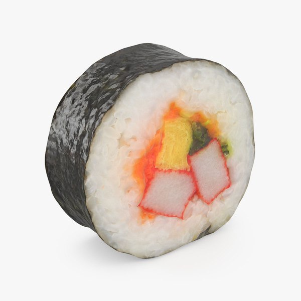 Maki Sushi 3D model