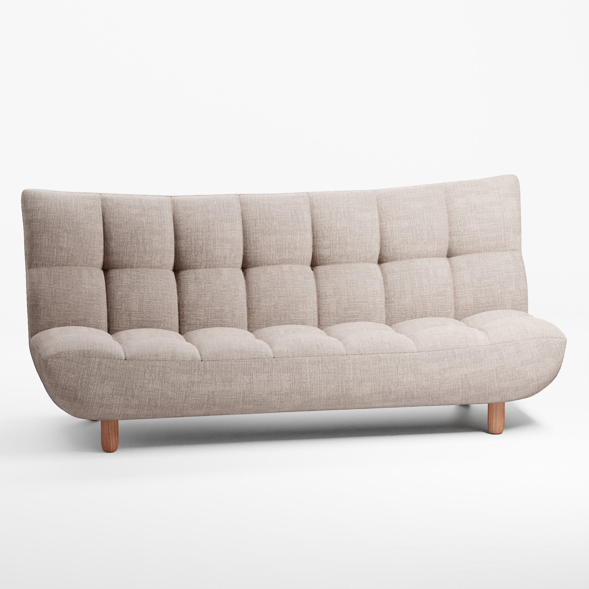 Winslow Armless Sleeper Sofa 3D model TurboSquid 1721332