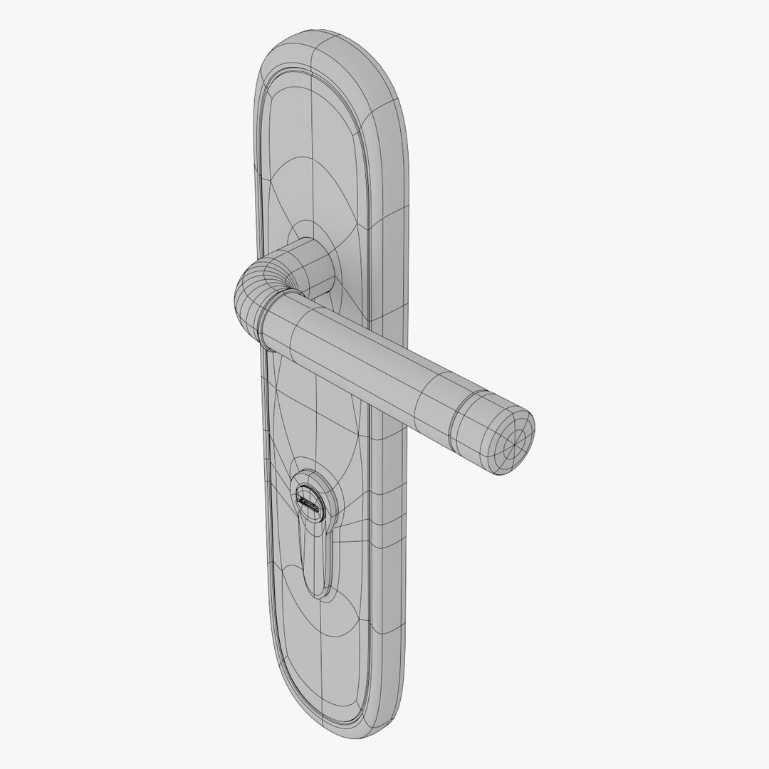 Door Lock 3d Obj