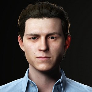 3D model Tom Holland Character 3D Model
