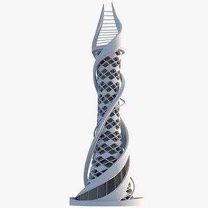 Sci-Fi Futuristic Building Concept 16