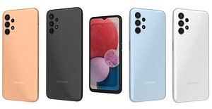3D Samsung Galaxy A13 LTE All Colors Low Poly model