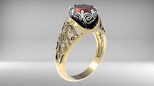 jewel ring 3d model