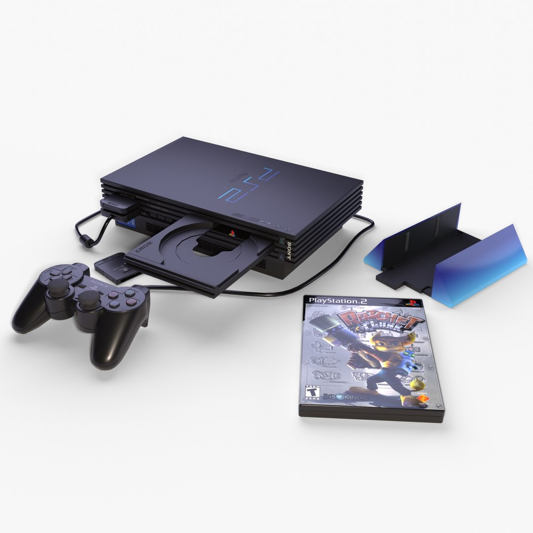 3D Sony PlayStation 2 FAT Model - TurboSquid 2019884