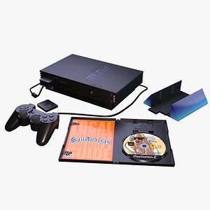 STL file PlayStation 2 Slim Console 🎮・3D printing design to