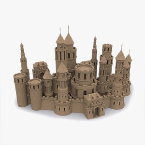 Sandcastle 3D Models for Download | TurboSquid