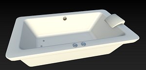 bathtub architectural 3D