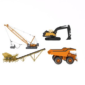 Mining Machinery Equipment Pack