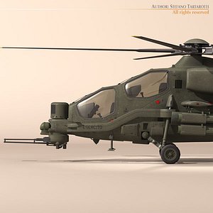 Agusta A129 Mangusta textured