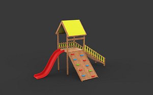 Playground Equipment 3D model model