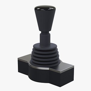 industrial joystick v2 3D model