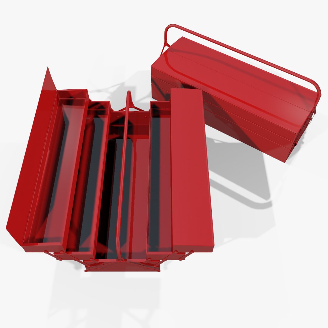Toolbox Tool 3d Obj