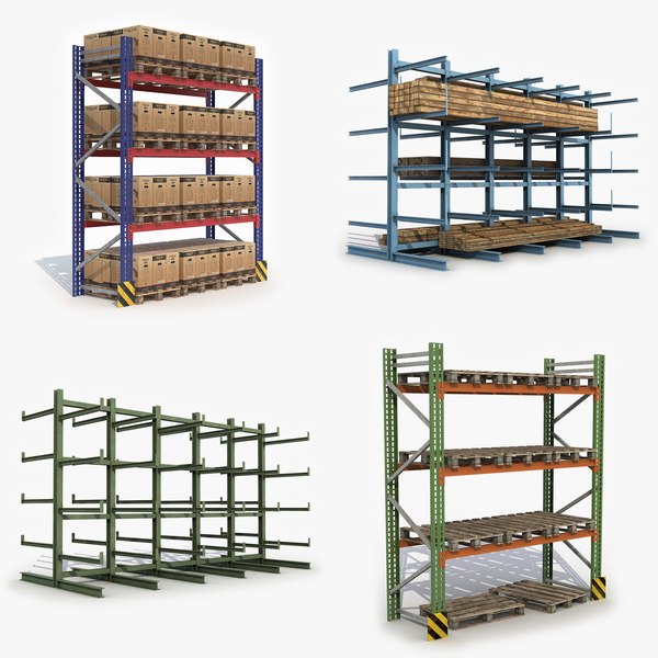 Modelos de 3D Storage-Warehouse | TurboSquid