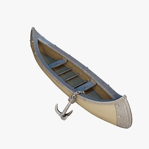 3D model Canoe 3D Model