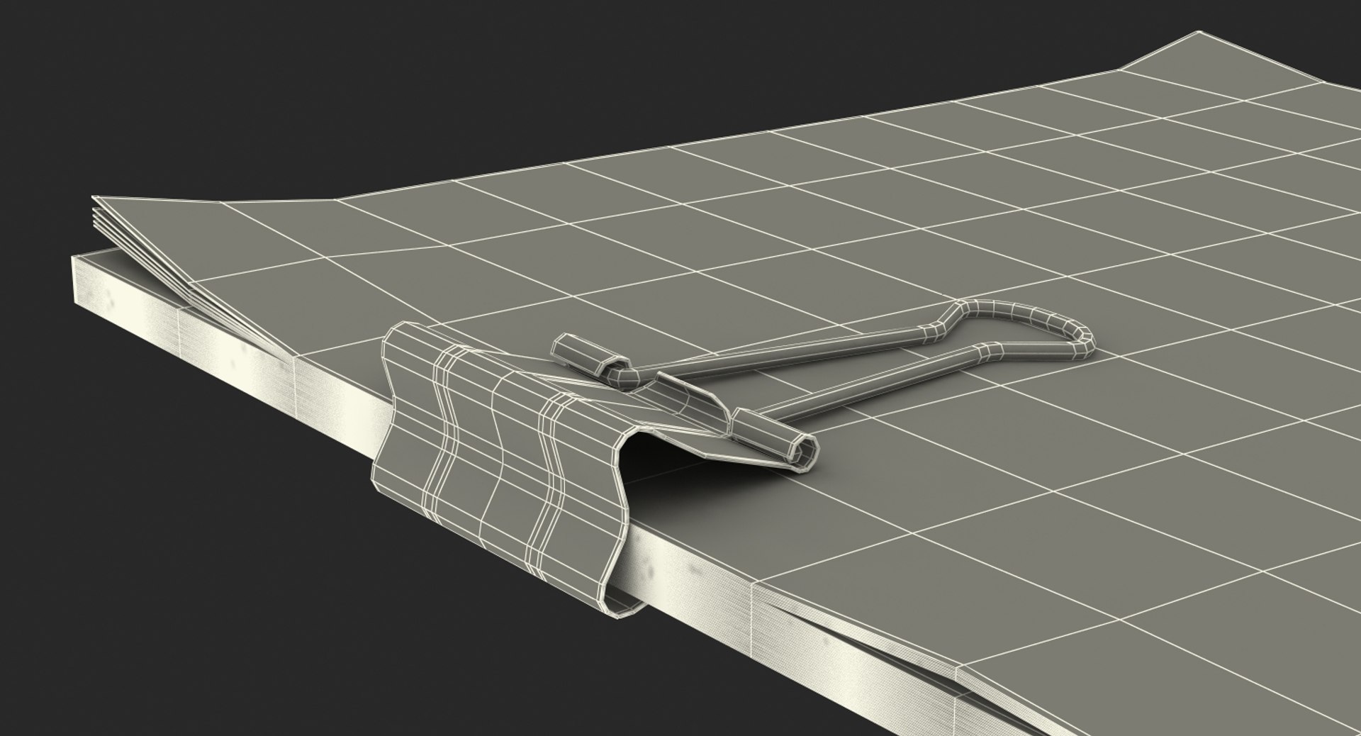 3D binder a4 sheets model https://p.turbosquid.com/ts-thumb/7M/CdKx0U/64Bkjmgs/binderclipa4sheets3dmodel019/jpg/1561463007/1920x1080/fit_q87/d850b87ab86fca2e738ce2ffb60c0865342ac401/binderclipa4sheets3dmodel019.jpg