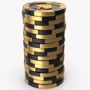 Casino Chips Stack model
