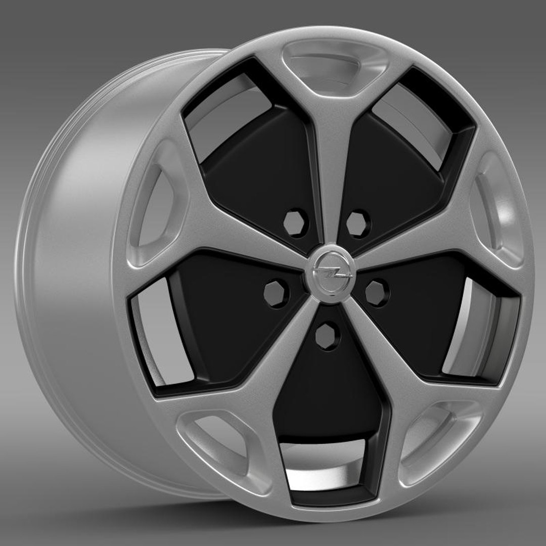3d Model Opel Amperra Rim