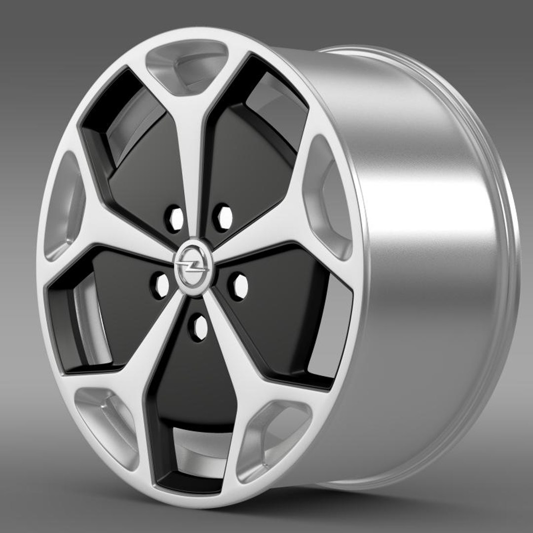 3d Model Opel Amperra Rim