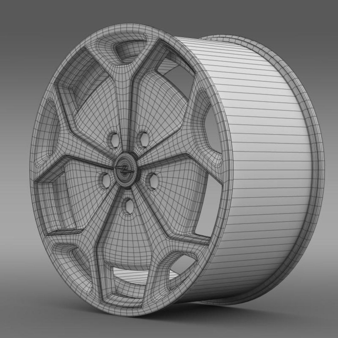 3d Model Opel Amperra Rim