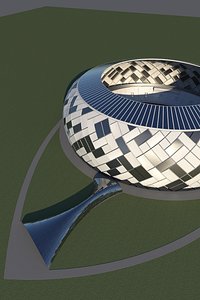 stadium 3D model