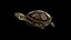 turtle rigged animation sea 3d model
