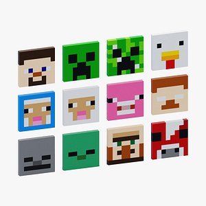 Capivara Minecraft Modelo 3D - TurboSquid 2076228