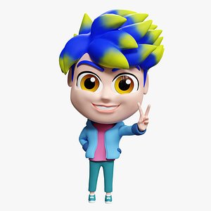 Boy Mascot 001