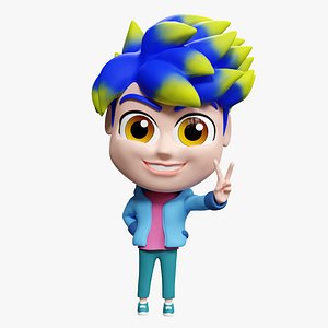 Boy Mascot 001