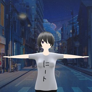 VTUBER ANIME CHARACTER model