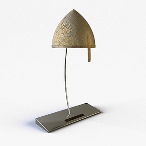 3d model of viking helmet armor