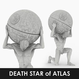 3D death star atlas model