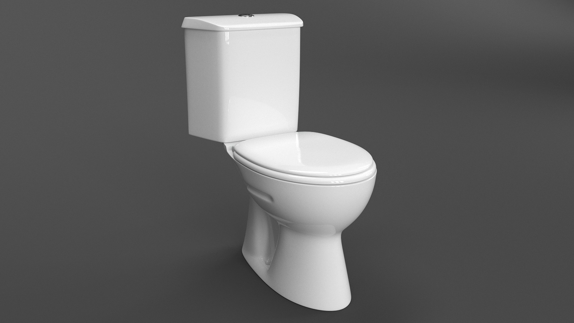 Generic Standard Toilet Carmina Model - TurboSquid 2075931