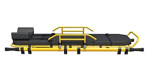 3D medical stretcher