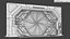 Detailed Science Fiction Star Door