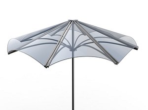 3D model umbrella deck