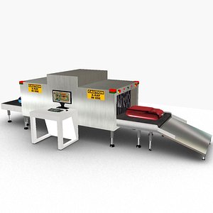 Baggage x-ray scanner