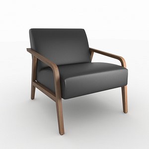 3ds woody armchair