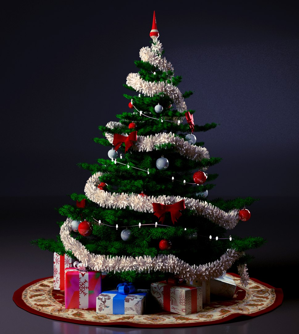 christmas tree 3d model