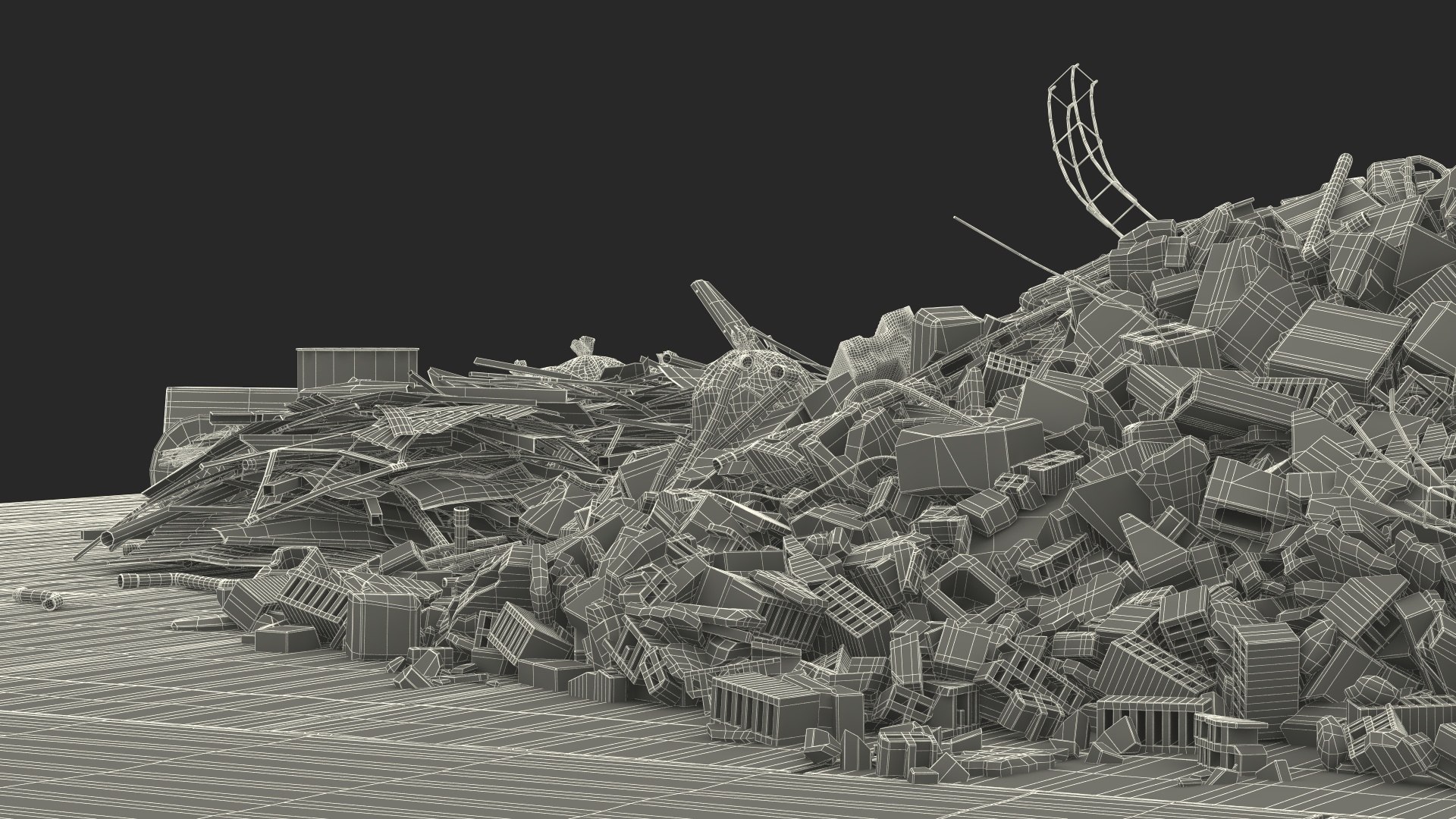3D Large Pile of Construction Waste https://p.turbosquid.com/ts-thumb/7M/n9FPdL/1u/largepileofconstructionwastec4dmodel032/jpg/1719981981/1920x1080/fit_q87/dfdedc5a4c8d2aff7a003cc928a7528d3dd33780/largepileofconstructionwastec4dmodel032.jpg