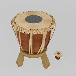 3D model Sacred Ritual Drums 3D Pack