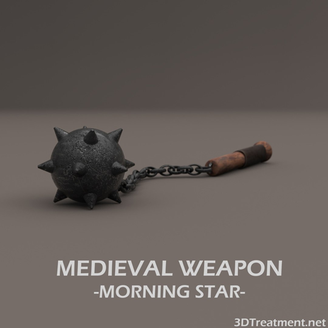 Medieval Weapon Morning Star 3D Model - TurboSquid 1255512